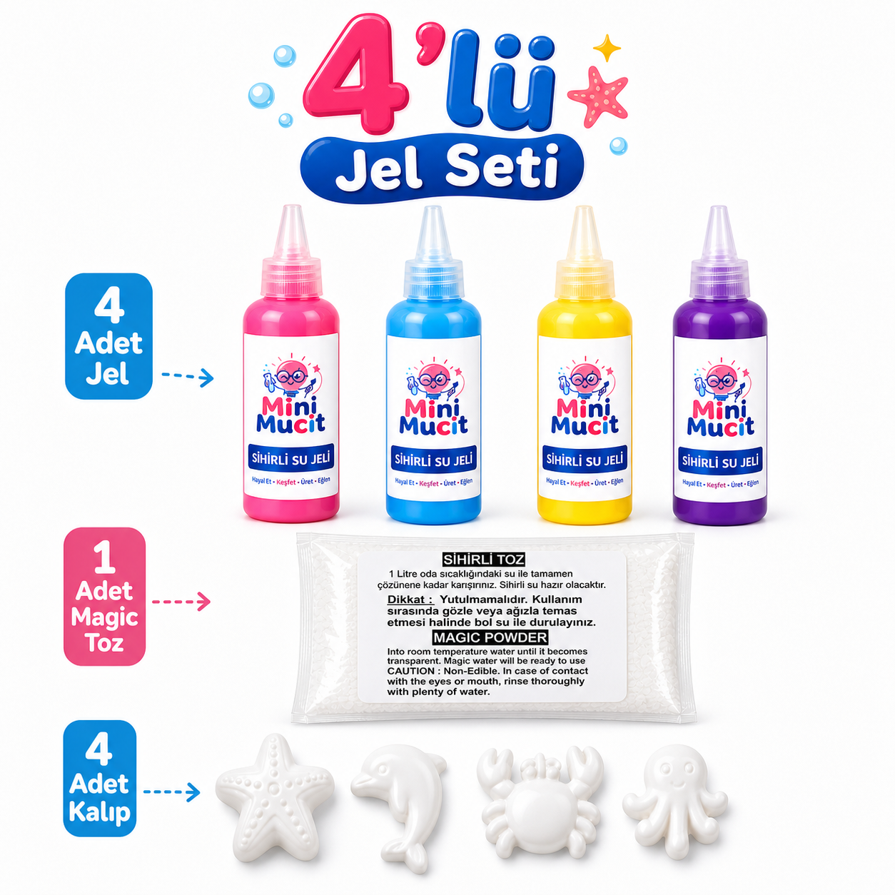 MiniMucit Sihirli Jel Seti