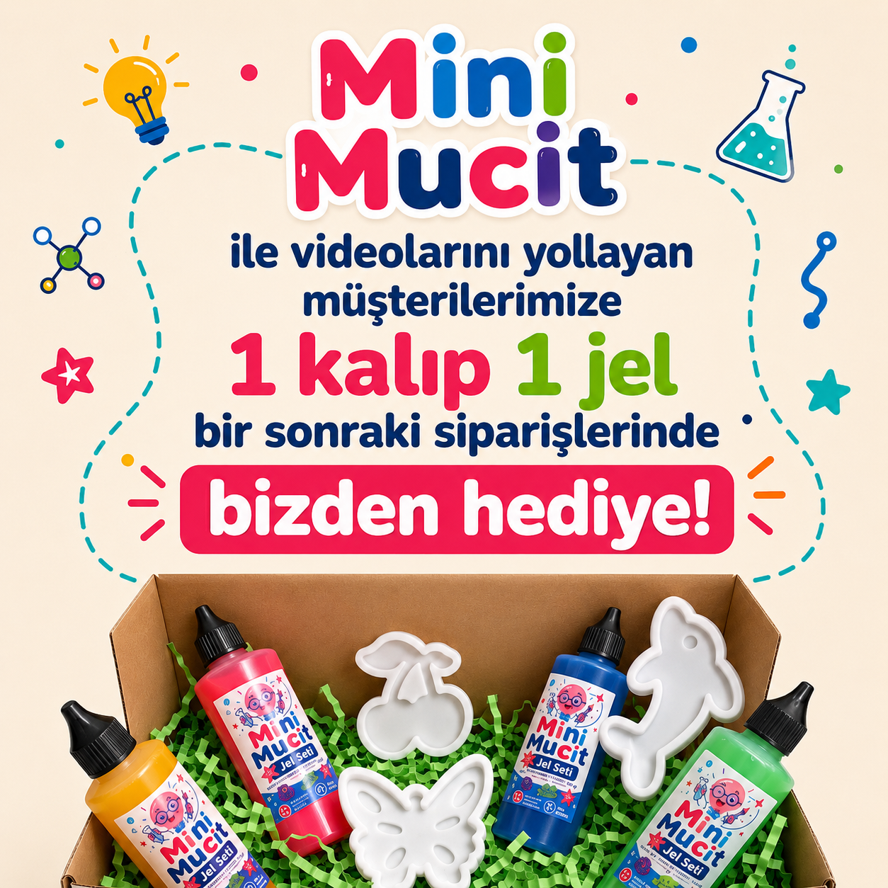 MiniMucit Sihirli Jel Seti