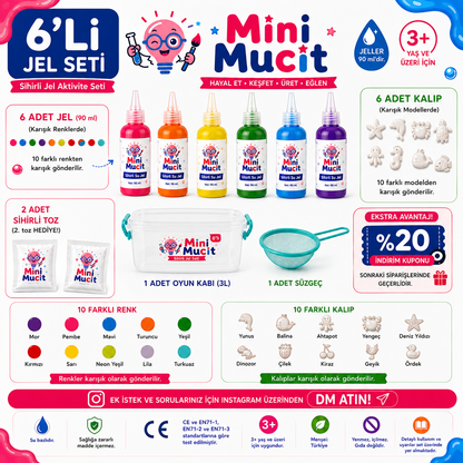 MiniMucit Sihirli Jel Seti