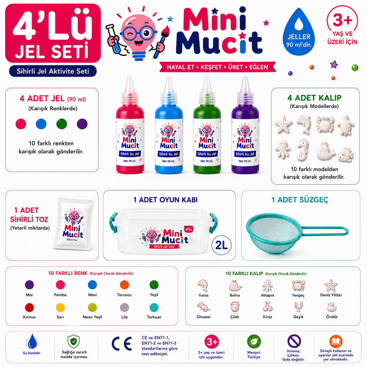 MiniMucit Sihirli Jel Seti