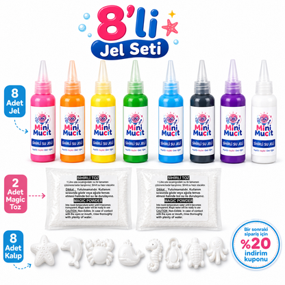MiniMucit Sihirli Jel Seti
