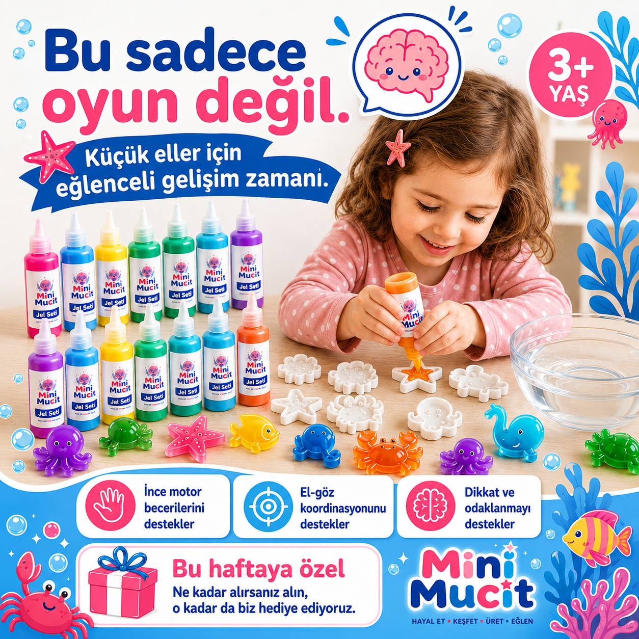 MiniMucit Sihirli Jel Seti